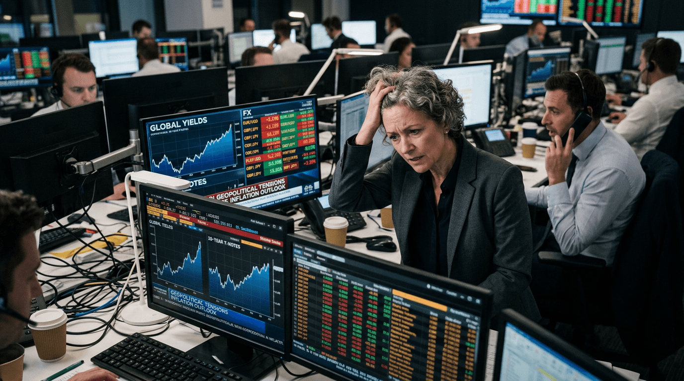 Global Yields At Multi-Week Peaks: How U.S.-Iran Tensions Shape Markets