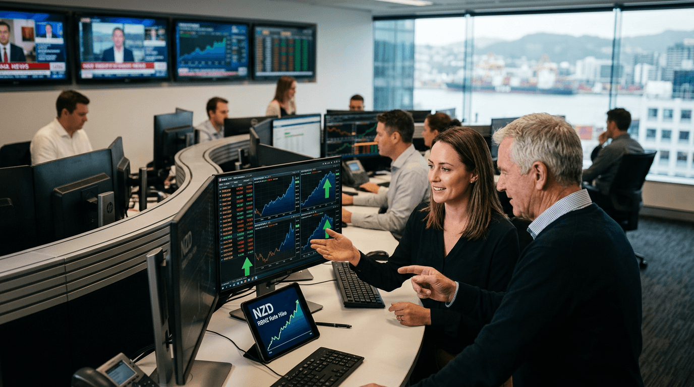 NZD Rally: What RBNZ’s Rate Hike And UBS’s Call Mean For FX Traders