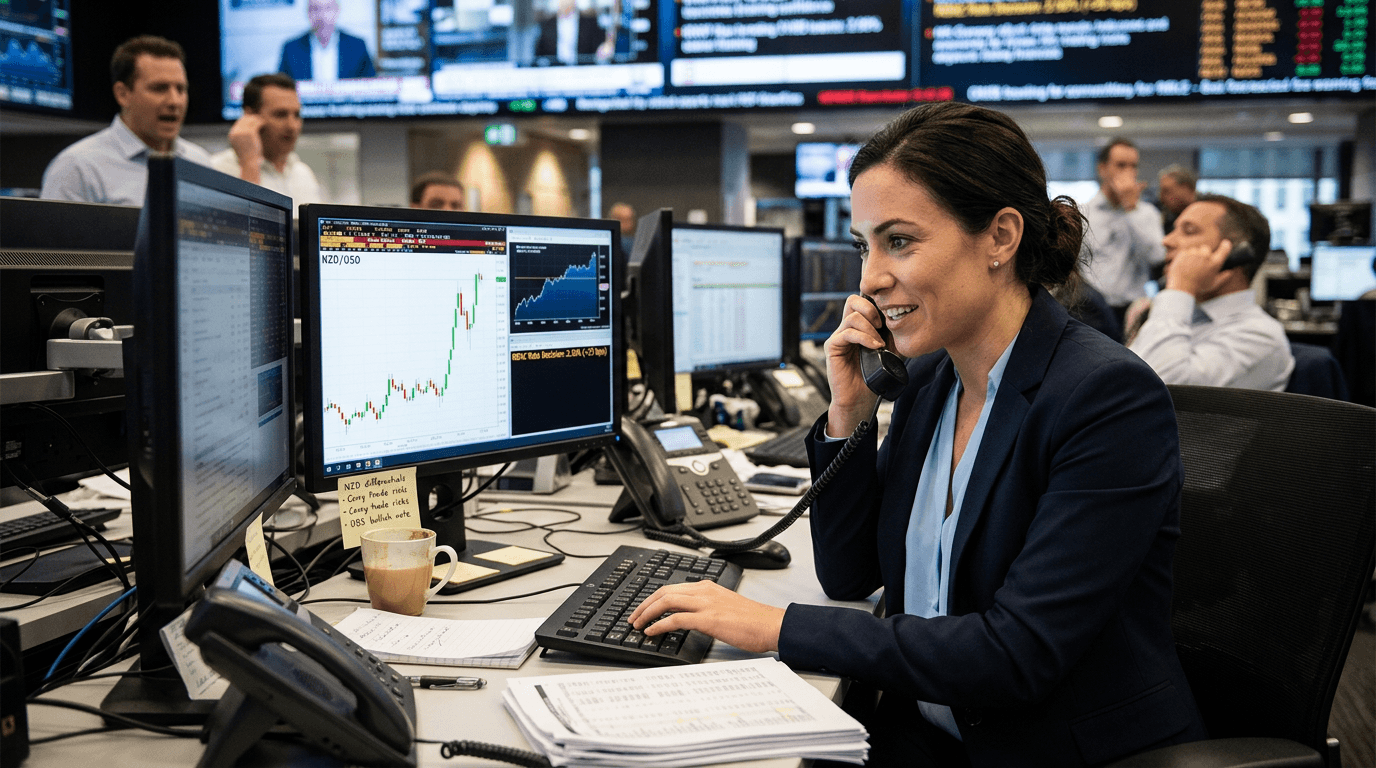 Kiwi Reawakens: Why NZD Is Back in Play After the RBNZ Hike and UBS Shift