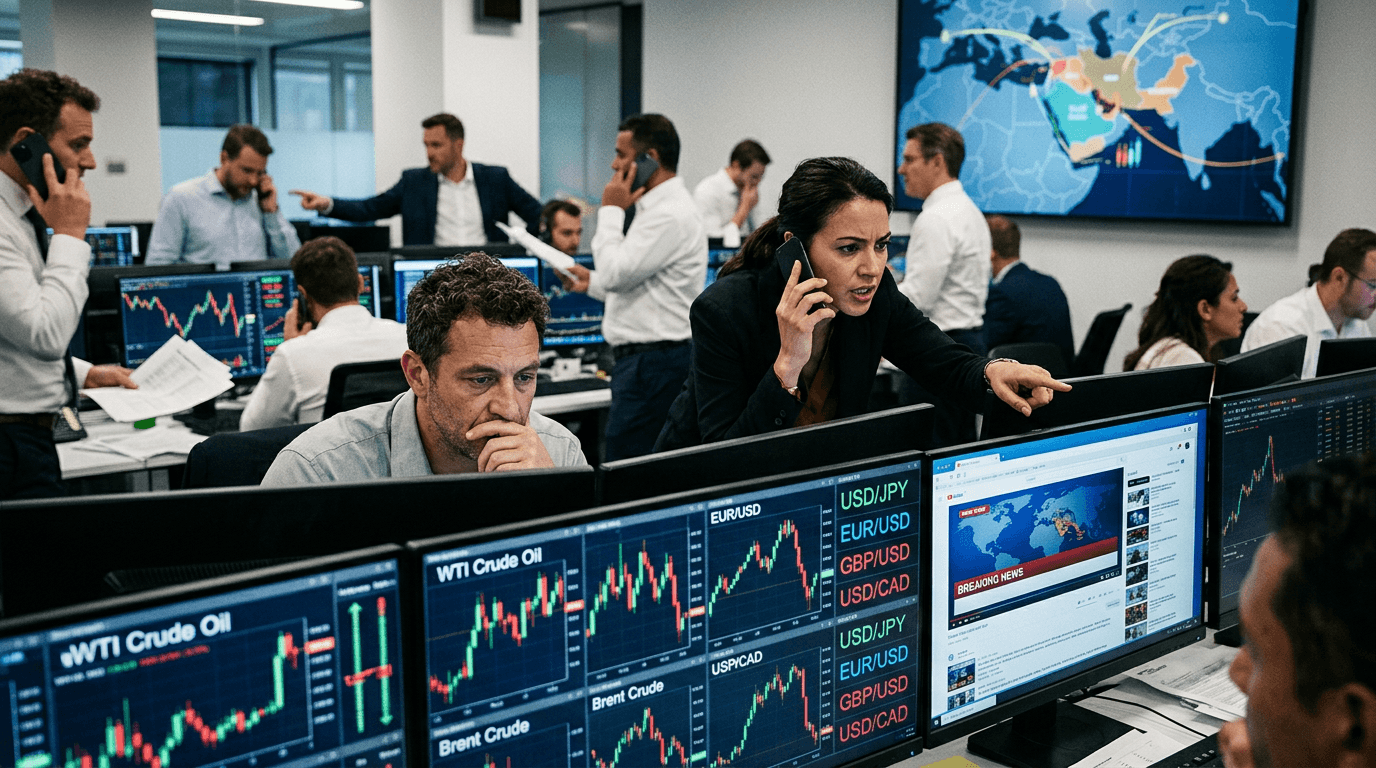 Gulf Tensions, Oil Spikes and FX Whipsaws: A Trader’s Playbook