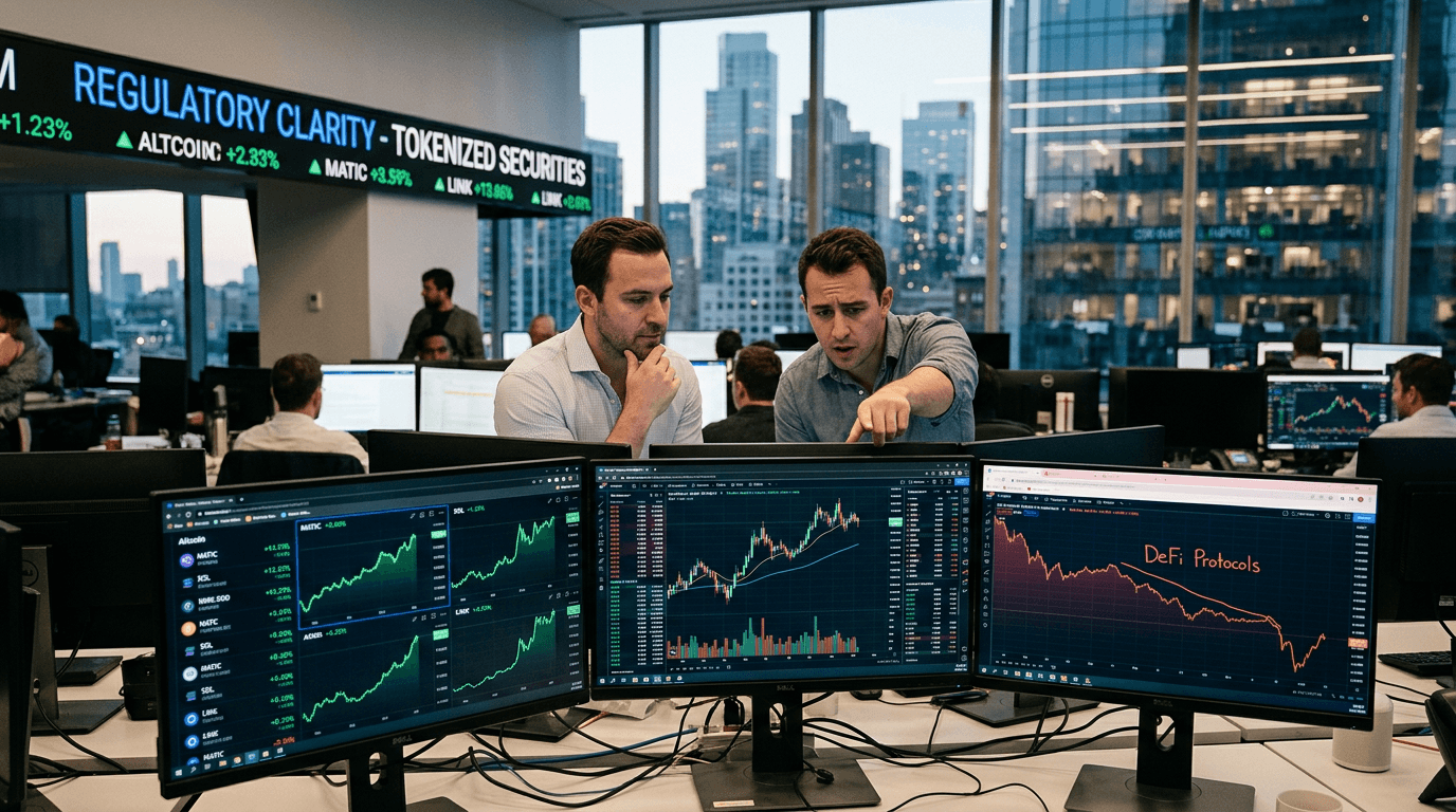 Fed Tokenization Green Light and DeFi Turbulence Reshape Crypto Flows