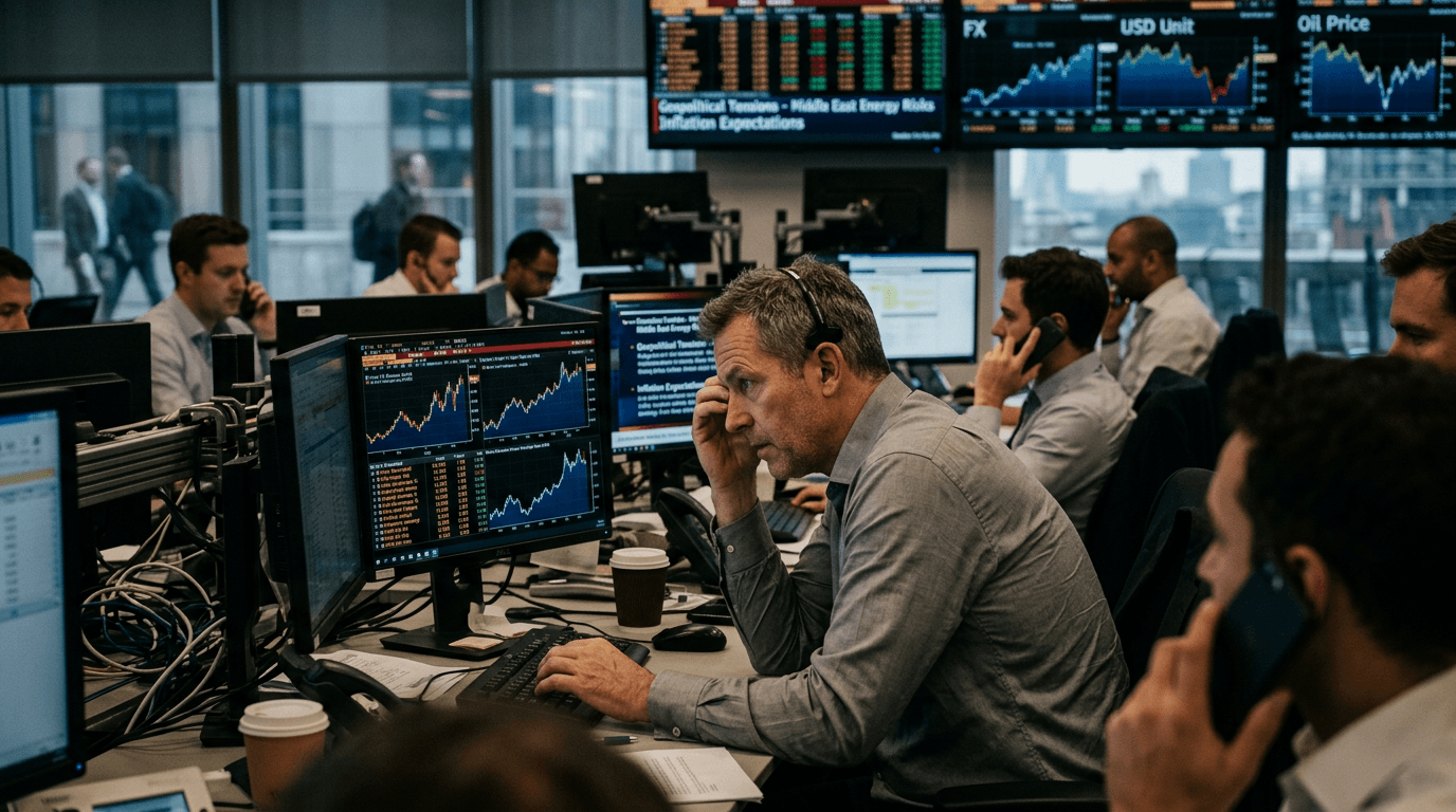 Global Yields At Multi‑Week Peaks: How U.S.–Iran Risk Is Repricing Markets