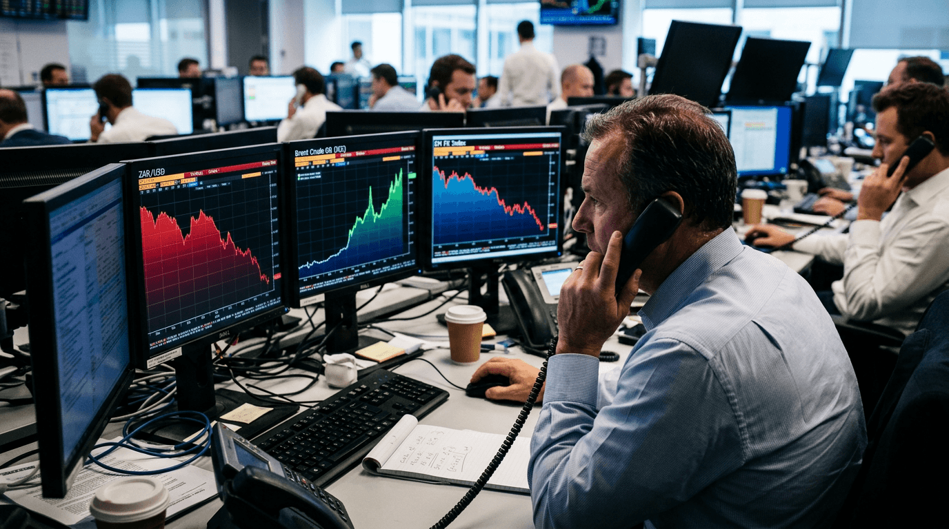 Rand Slides as Middle East Tensions Test Risk Appetite and Rand Traders