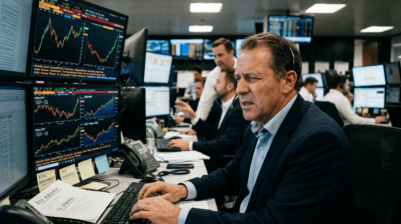 Elevated Yields, Geopolitical Risk and the Safe-Haven Rush into USD and JPY