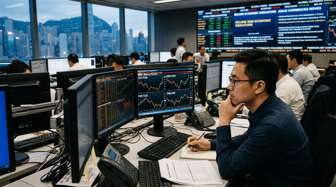 Asia FX At A Crossroads: How China Policy Steers The Yuan, Won, Peso, And Baht