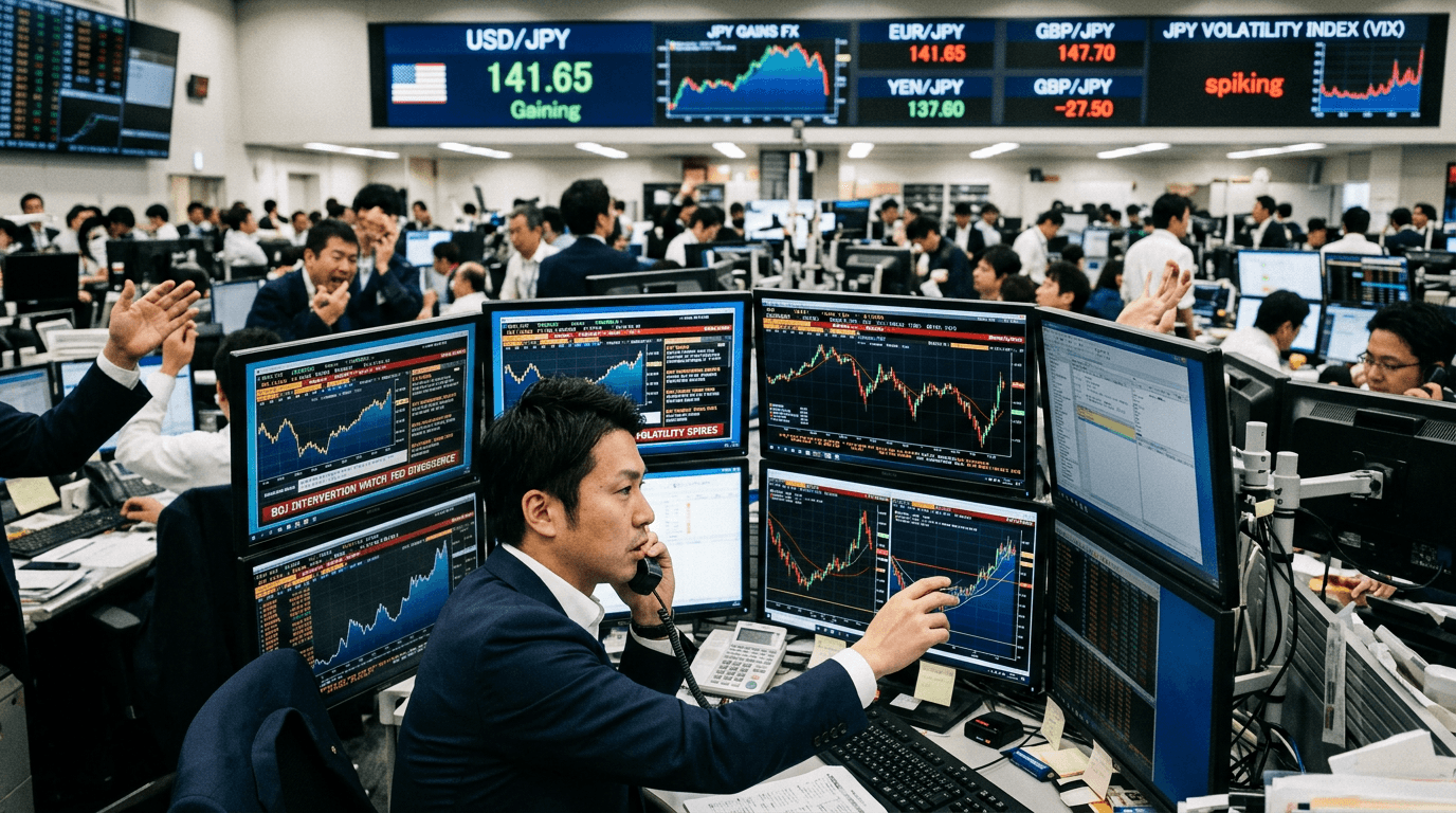Yen Surge: Intervention Jitters and Policy Gaps Rock FX Markets