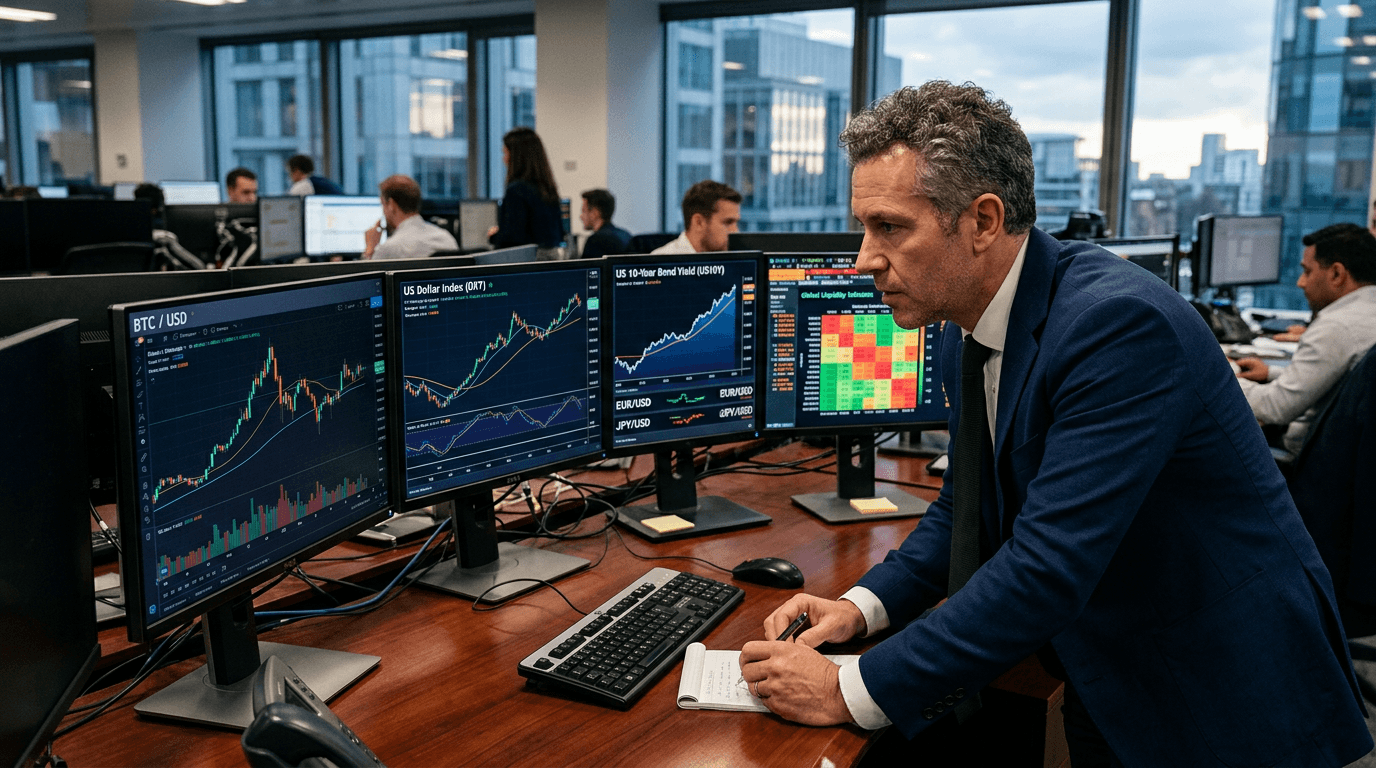 Crypto And The Liquidity Tide: Why Dollar And Yields Now Drive Bitcoin