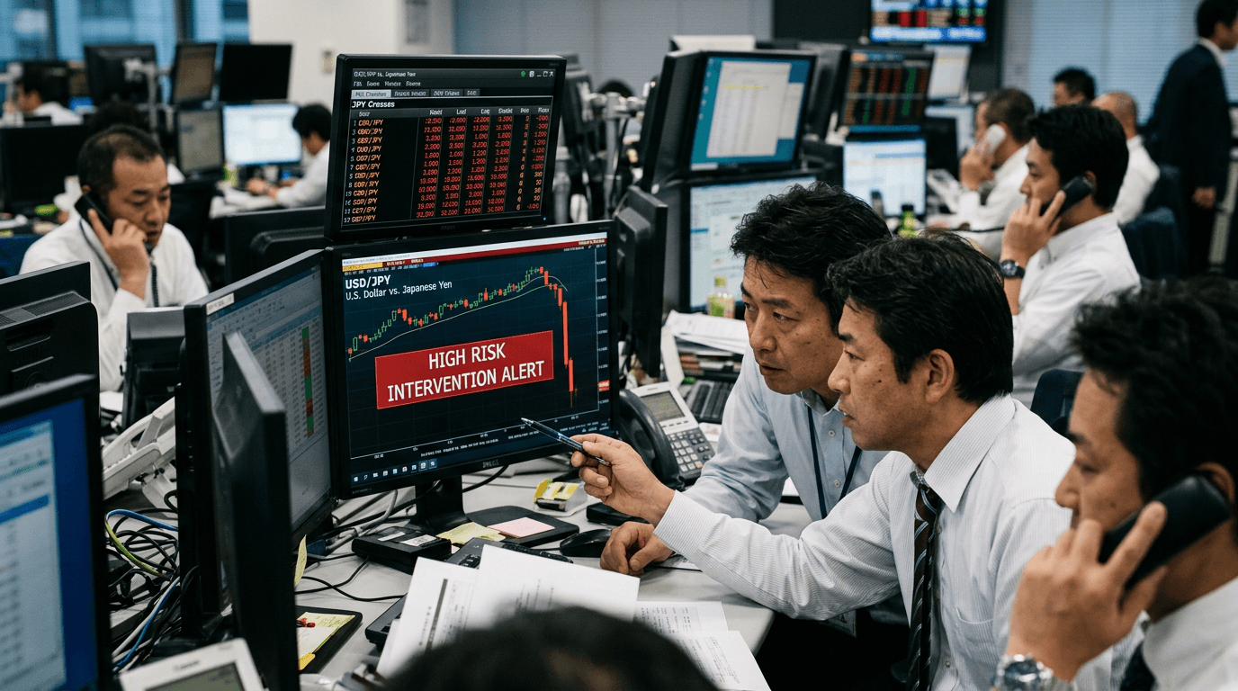 Yen Rallies As Intervention Risk Turns USD/JPY Into A Policy Battlefield