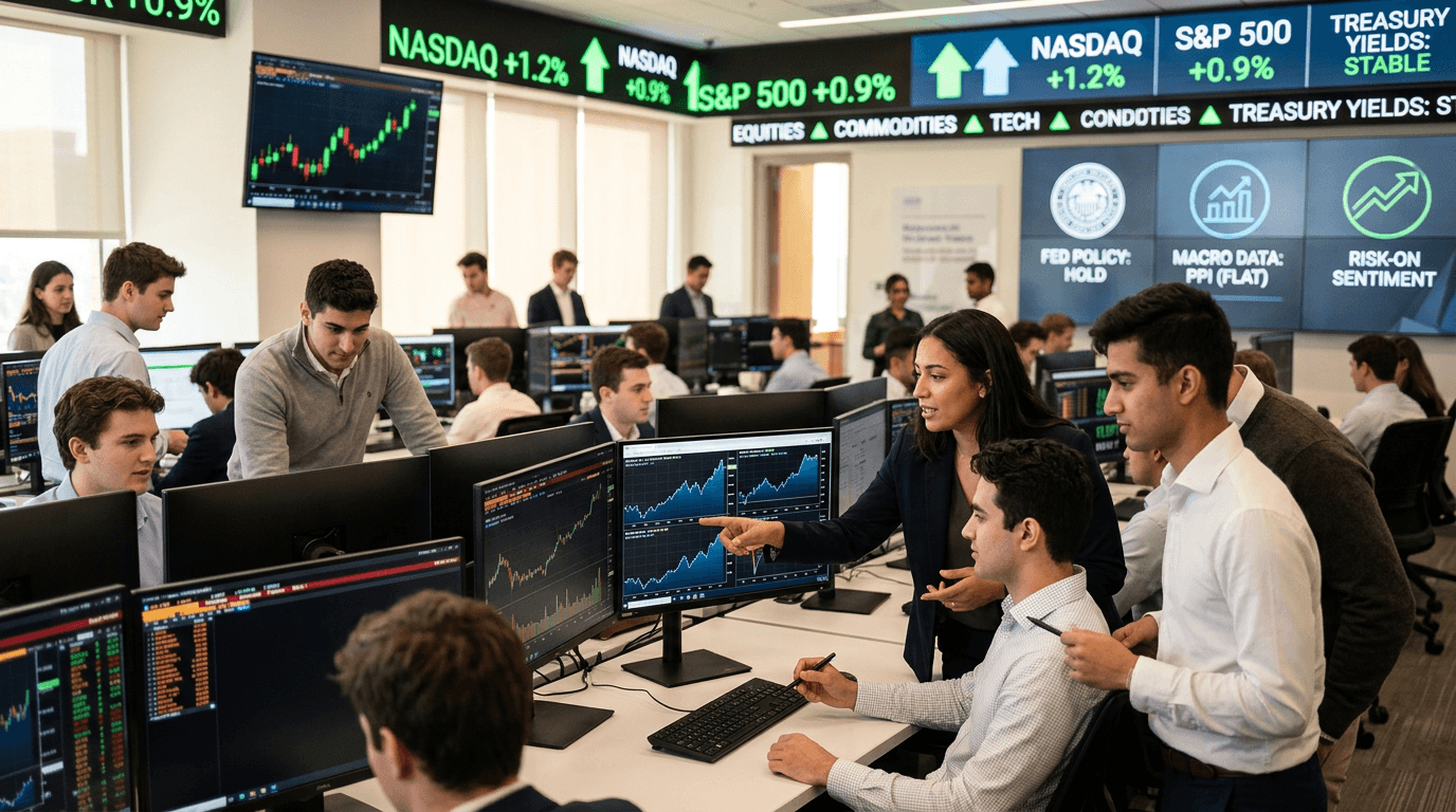 Flat PPI Eases Fed Pressure And Lifts Risk Appetite Across Markets