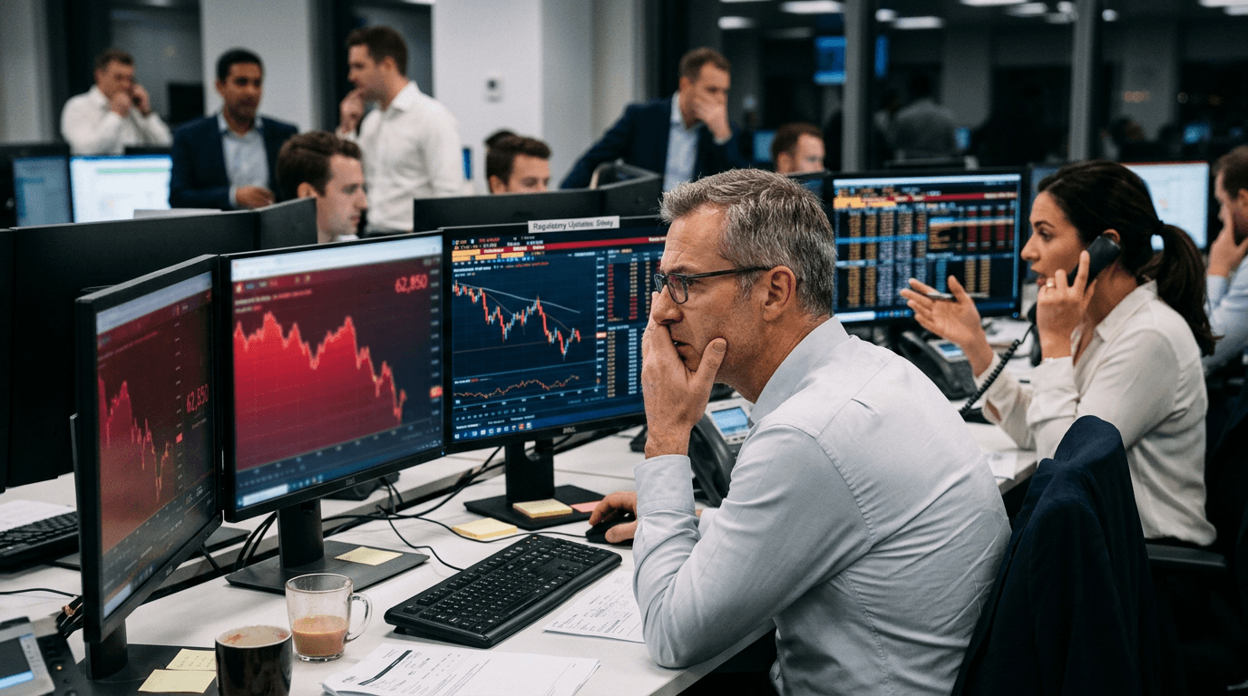Bitcoin Below $63K: How Regulatory Delays Are Reshaping Crypto Risk