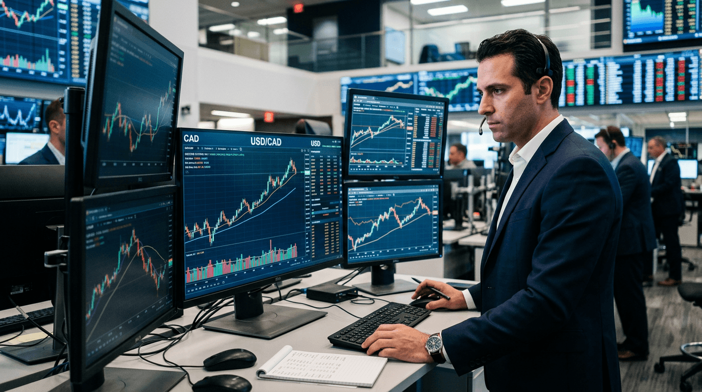 UBS’s Bold USD/CAD Call: Trading Rate Differentials to 1.425