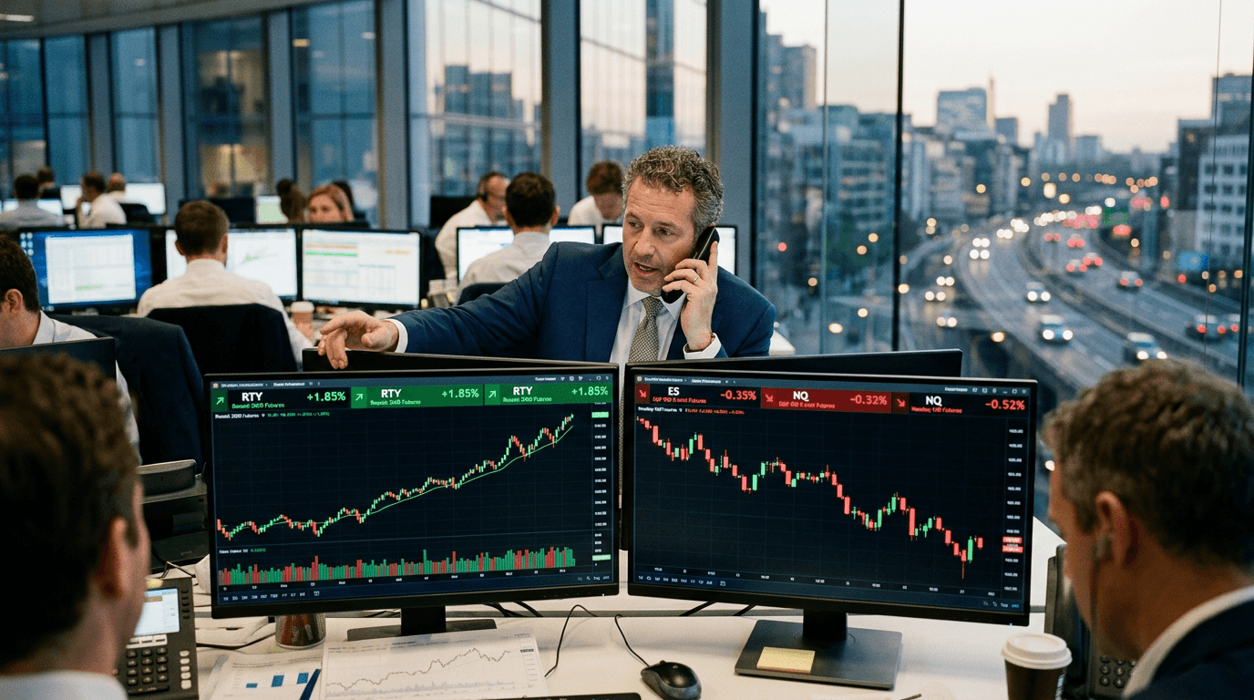 Small Caps Take the Lead: What Mixed Index Futures Are Telling Traders