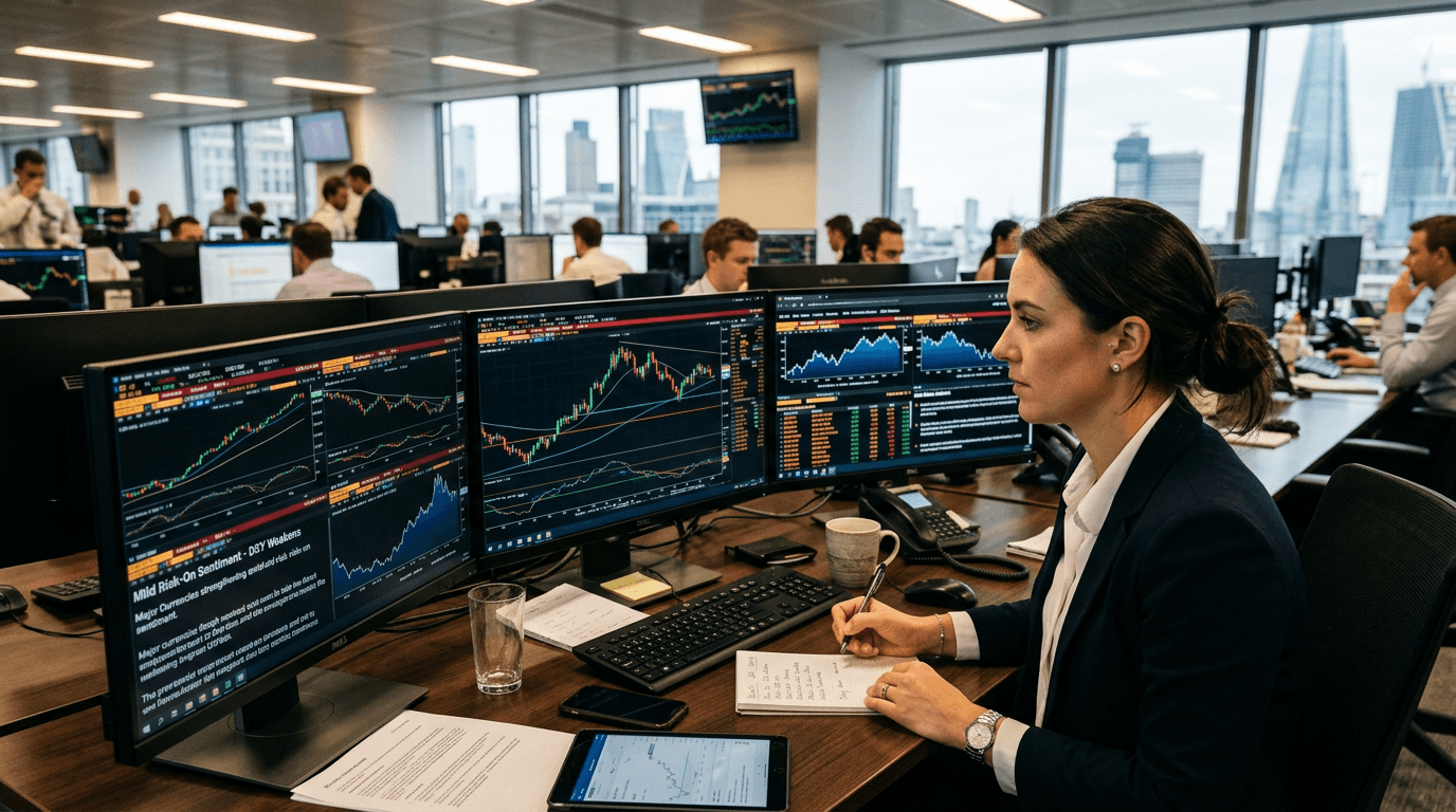 Dollar Softens, Risk-On Tone: What FX Traders Should Watch Next