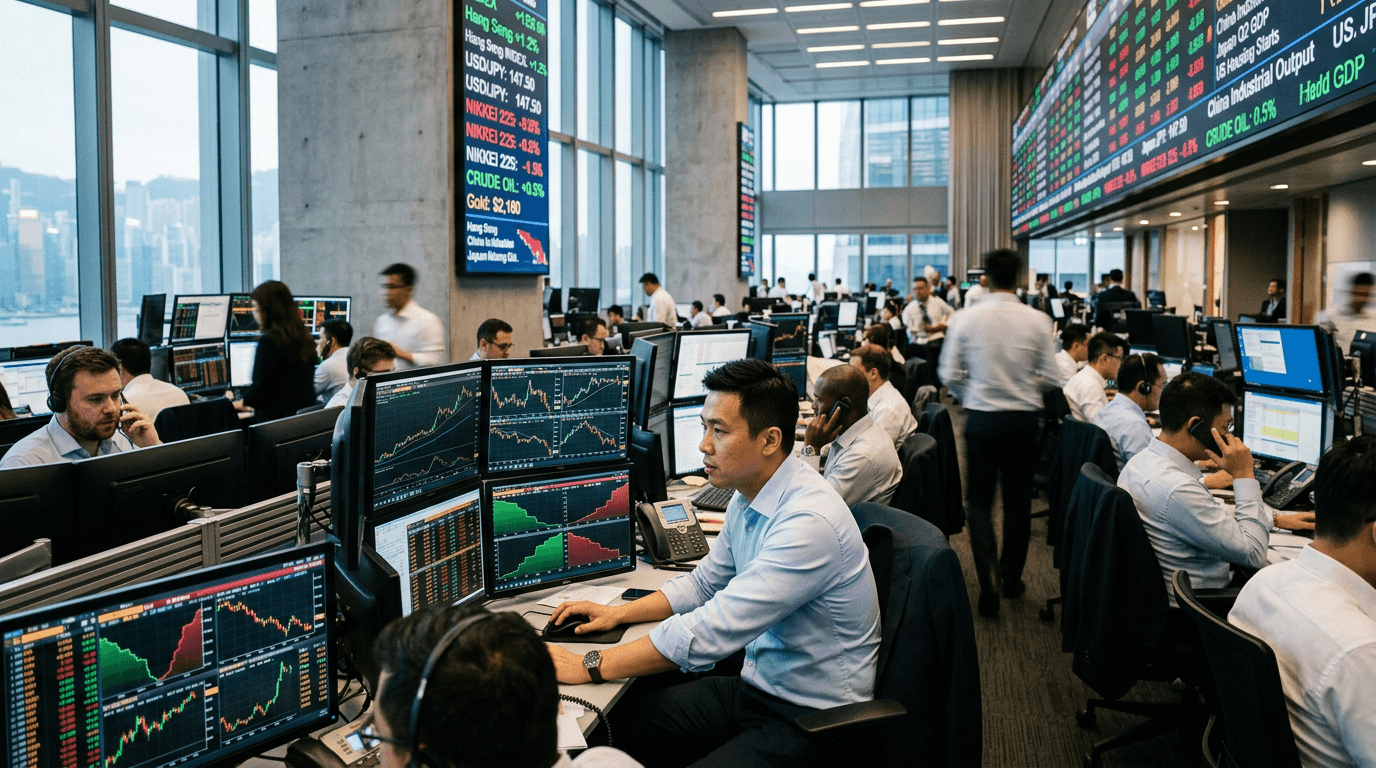 China Data And Global Releases: Setting Monday’s Asia‑Pacific Tone