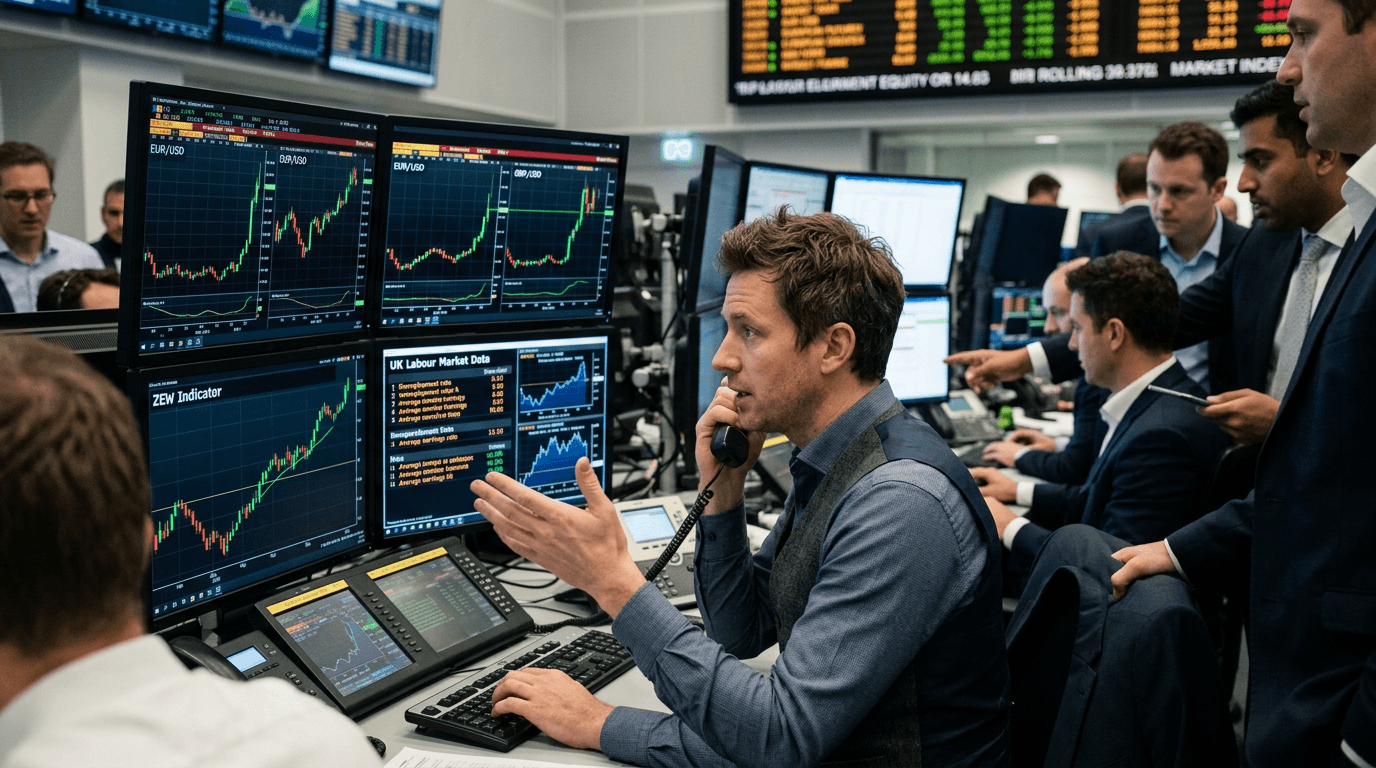 European Sentiment, UK Jobs And The Outlook For EUR And Equity Futures