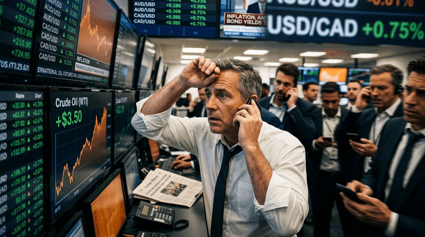 Middle East Oil Shock: How Crude’s Rally Is Reshaping FX And Rates
