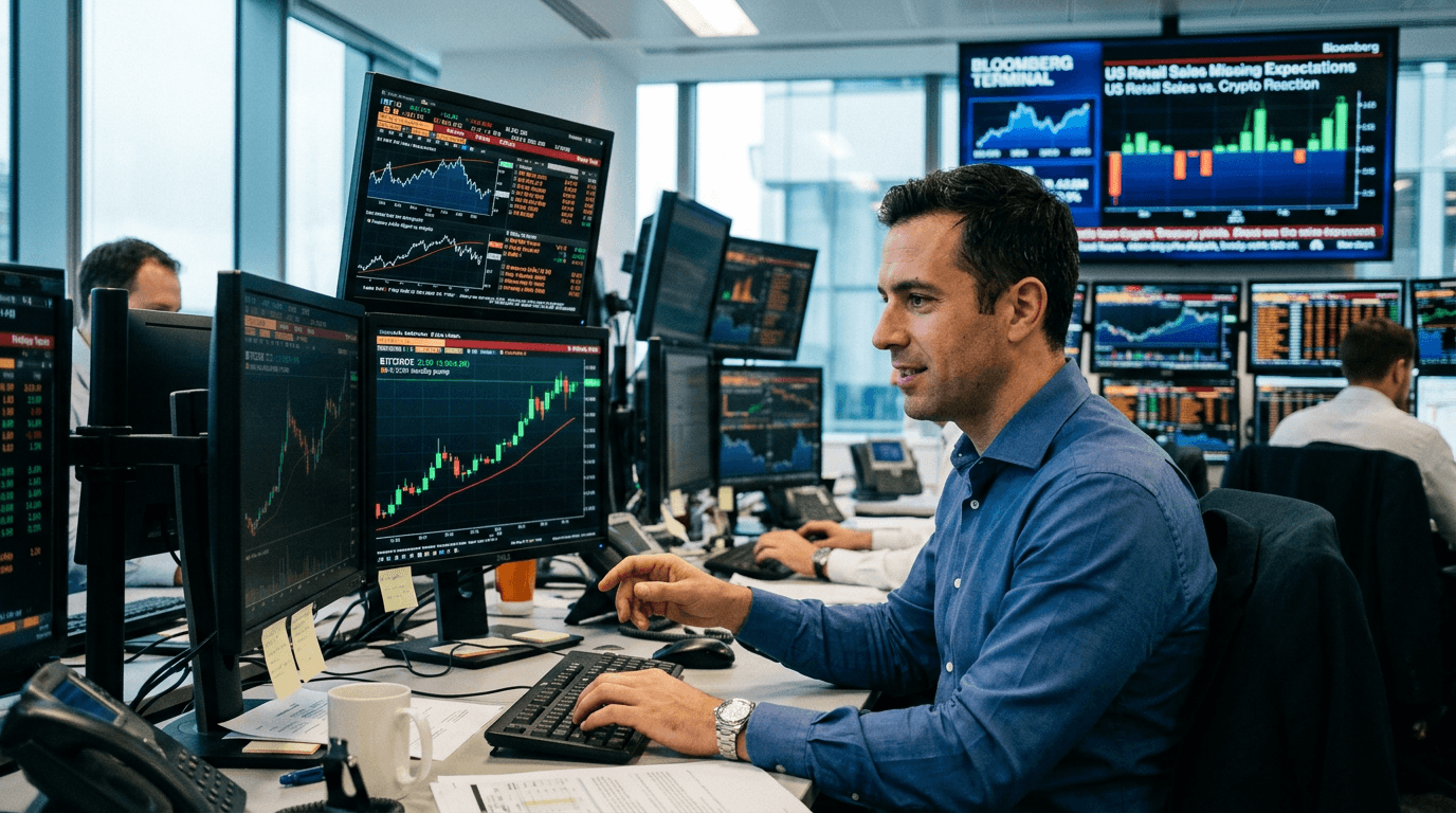 Bitcoin Jumps on Weak US Retail Sales: What Macro Data Means for Crypto