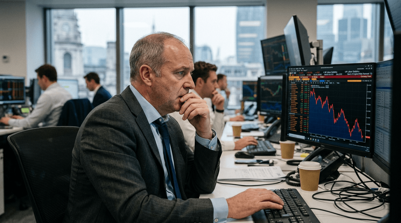 GBP Slides As Softer UK Labour Data Cools BoE Rate Expectations