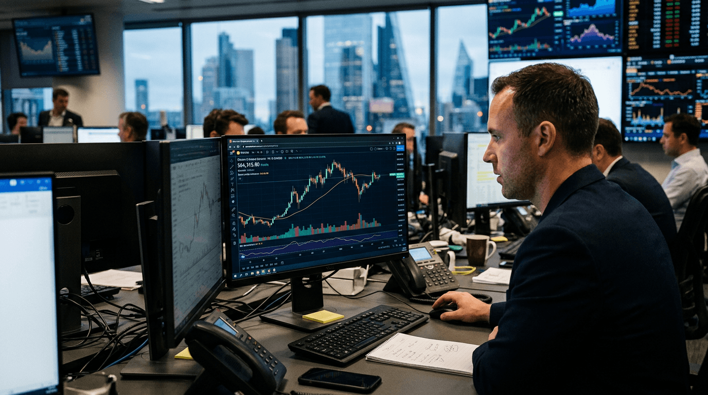 Bitcoin At $64K: How Risk-Off Flows And Higher Yields Are Steering Crypto