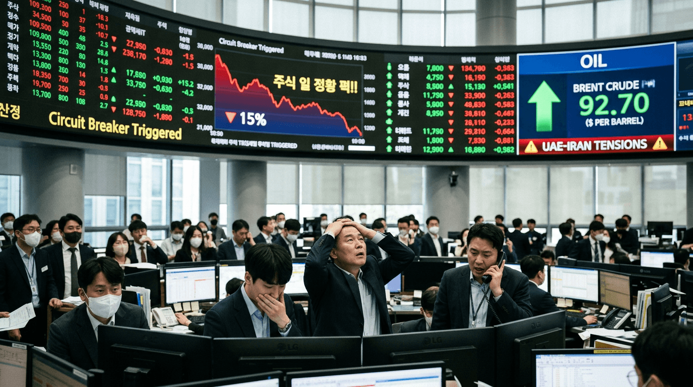 Asian Equities Buckle as Oil Climbs on UAE-Iran Tensions