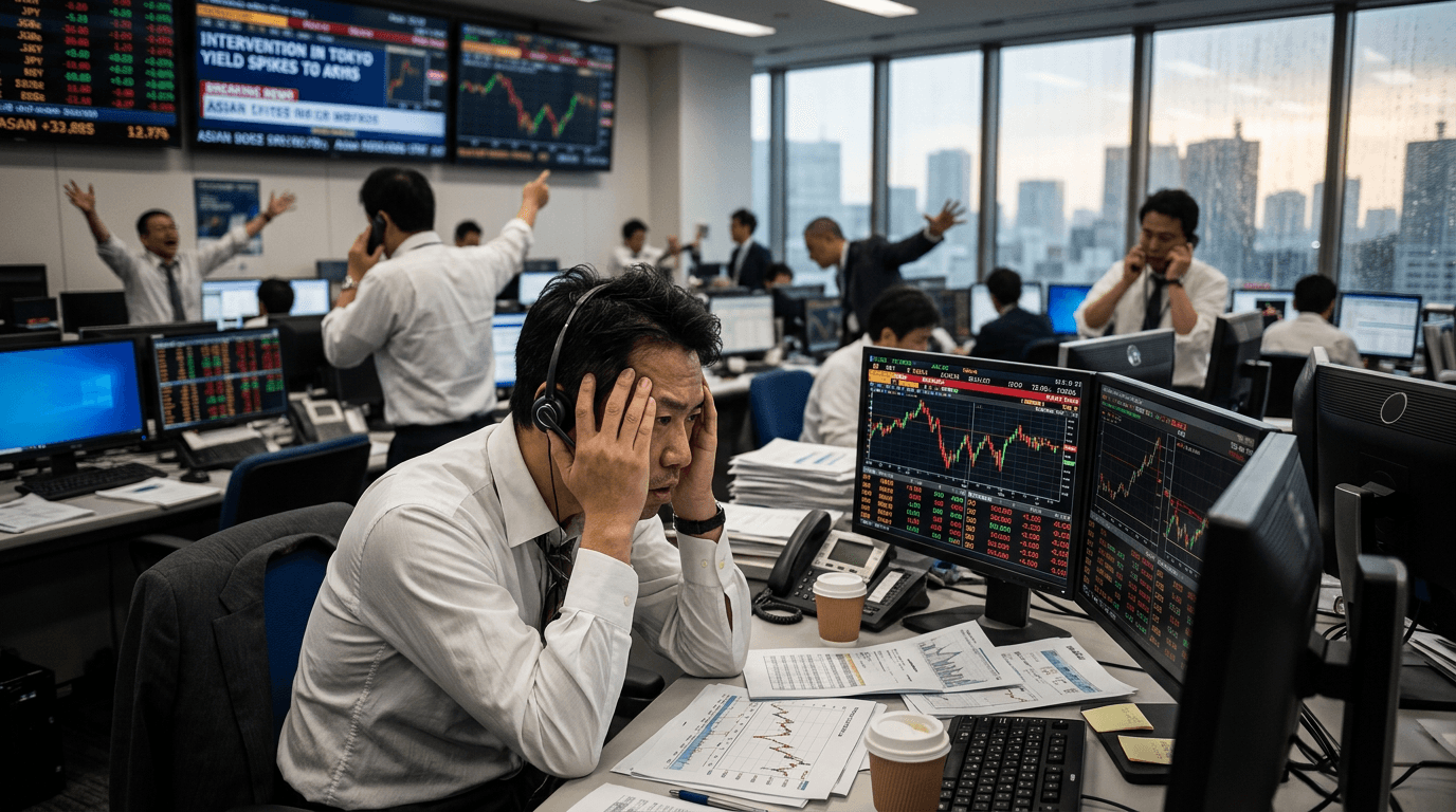 Yen Carry Unwind: How Funding Stress Is Hitting Asian FX And Rates