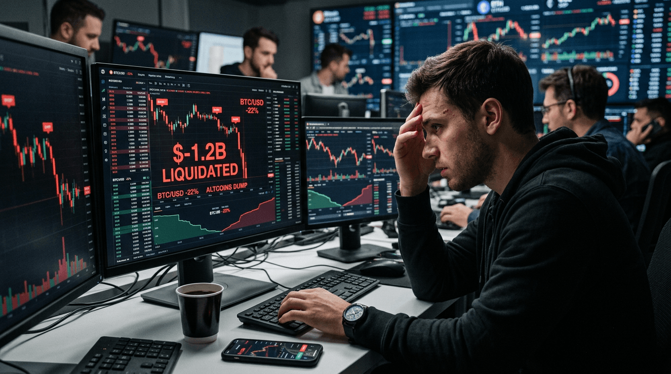 Crypto Futures Rout: What $1.2B in Liquidations Reveals About Leverage Risk