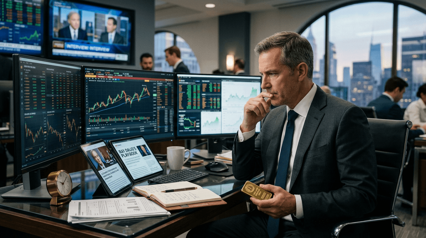 Ray Dalio’s Debt Warning: Why Bitcoin And Gold Are Back In The Spotlight