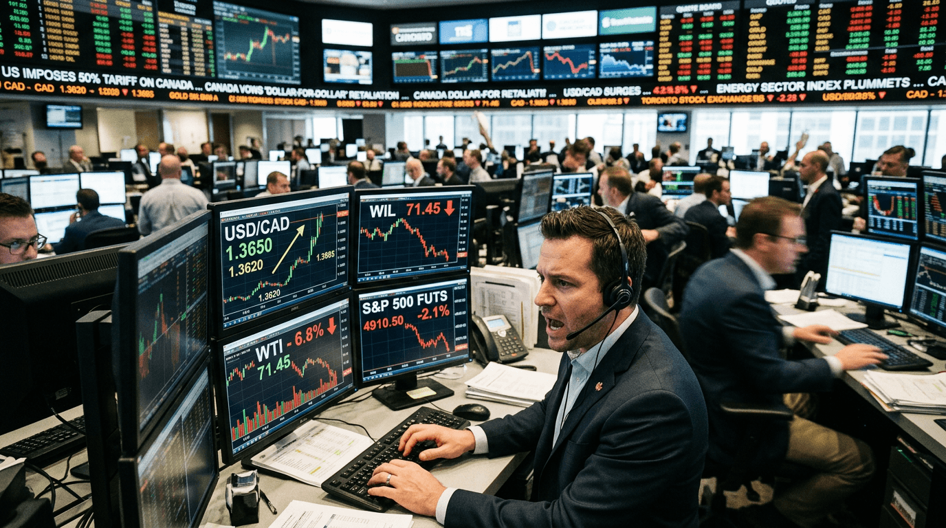Tariff Shock: How U.S.–Canada Trade Tensions Could Reshape FX and Futures