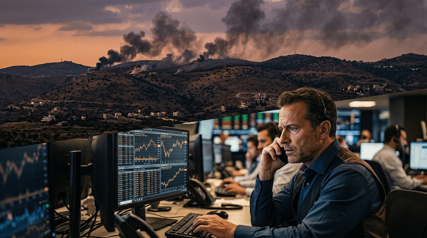 Middle East Tensions: How Lebanon Border Strikes Move Forex, Gold And Oil