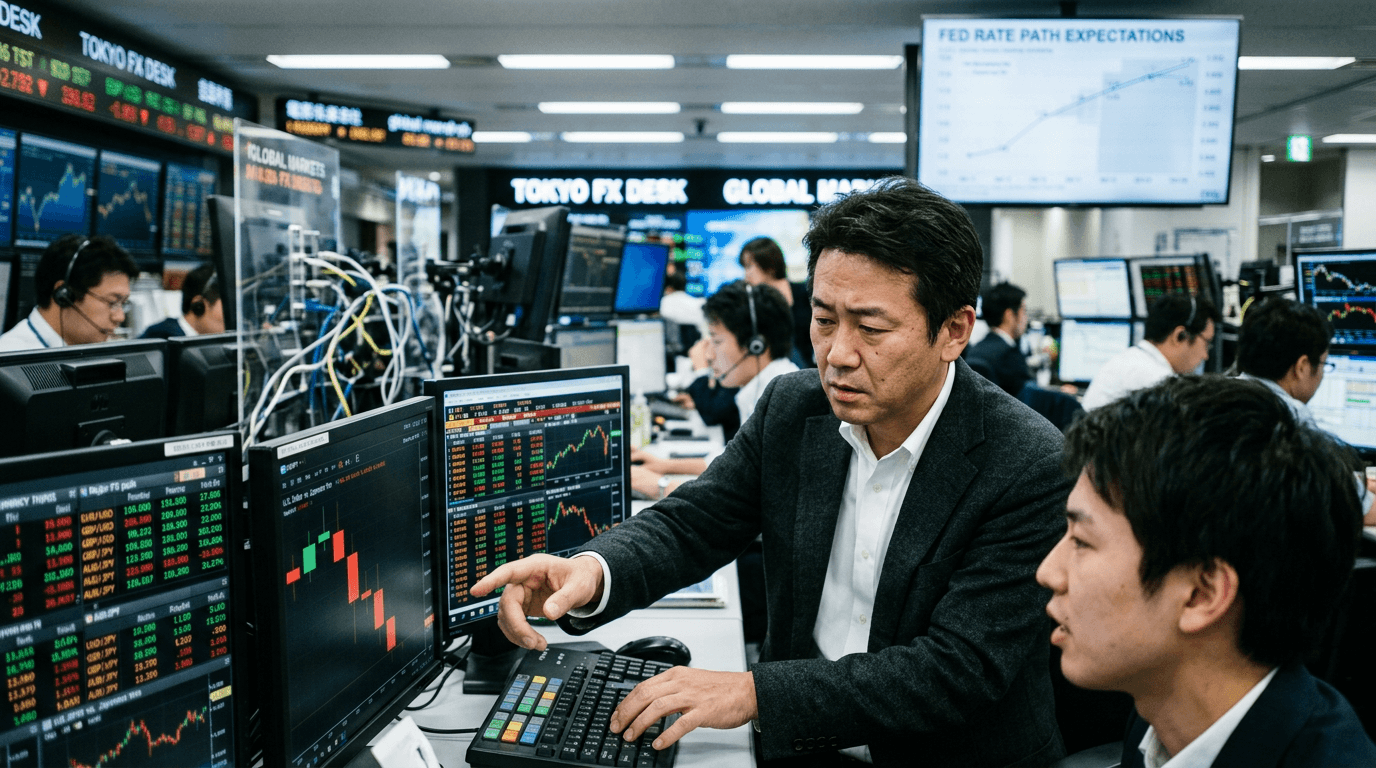 Dollar Eases, Yen on Edge: How a Shifting Fed Path Is Repricing FX