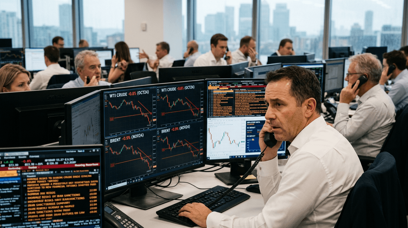 Oil Pullback, High Risk: What Falling Futures Signal For Traders