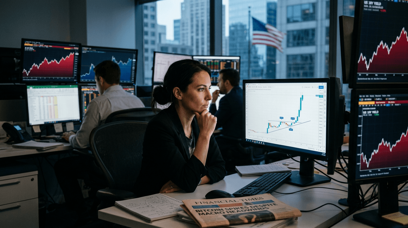 Bitcoin’s 23% Macro Hedge Rally: What Surging US Yields Mean for Traders