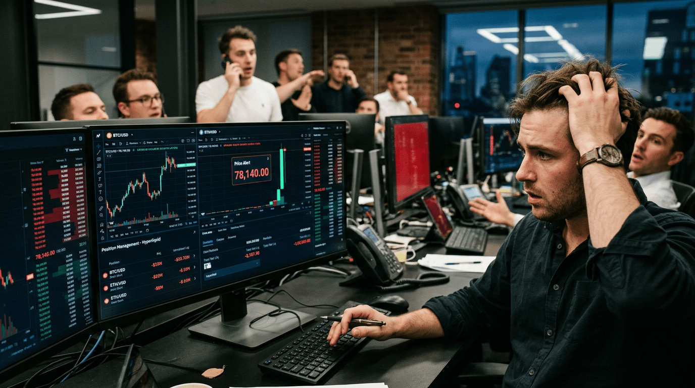 Crypto Short Squeeze: How $603M in Bets Went Deep Underwater Above $78K
