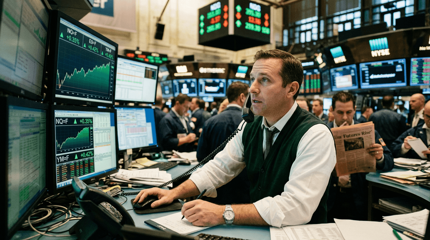 Cautious Risk-On: What Modestly Higher US Futures Really Signal