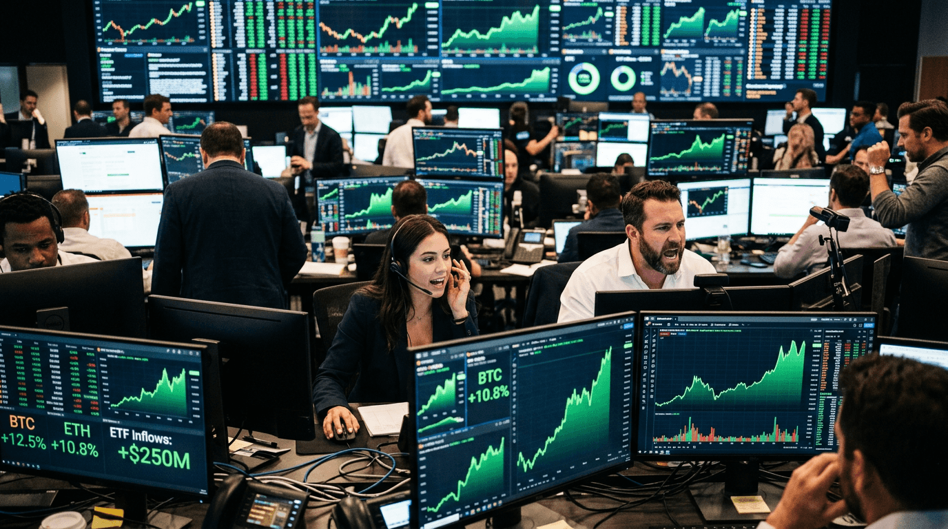 Crypto Risk-On Returns: ETF Flows Ignite Broad Market Rally