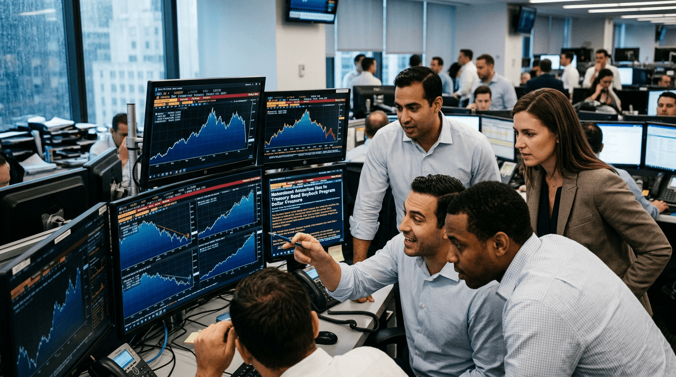 Treasury Buyback Shock: Why Lower Yields Are Pressuring The Dollar
