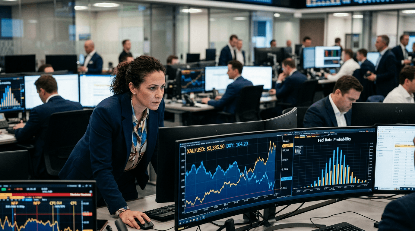 Gold, The Dollar And The Fed: Trading A Data-Sensitive Macro Regime