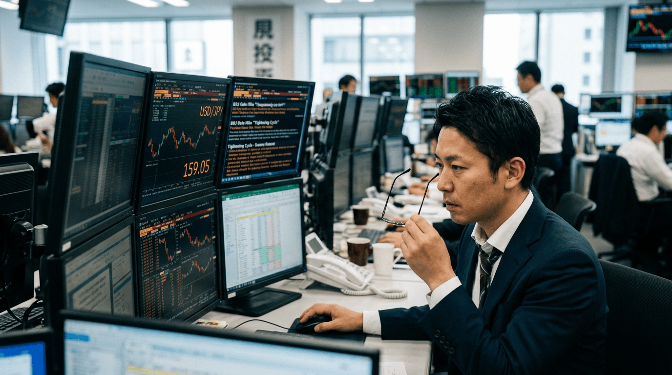Yen At 159: What BOJ Rate Hike Hints Mean For Dollar-Yen Traders