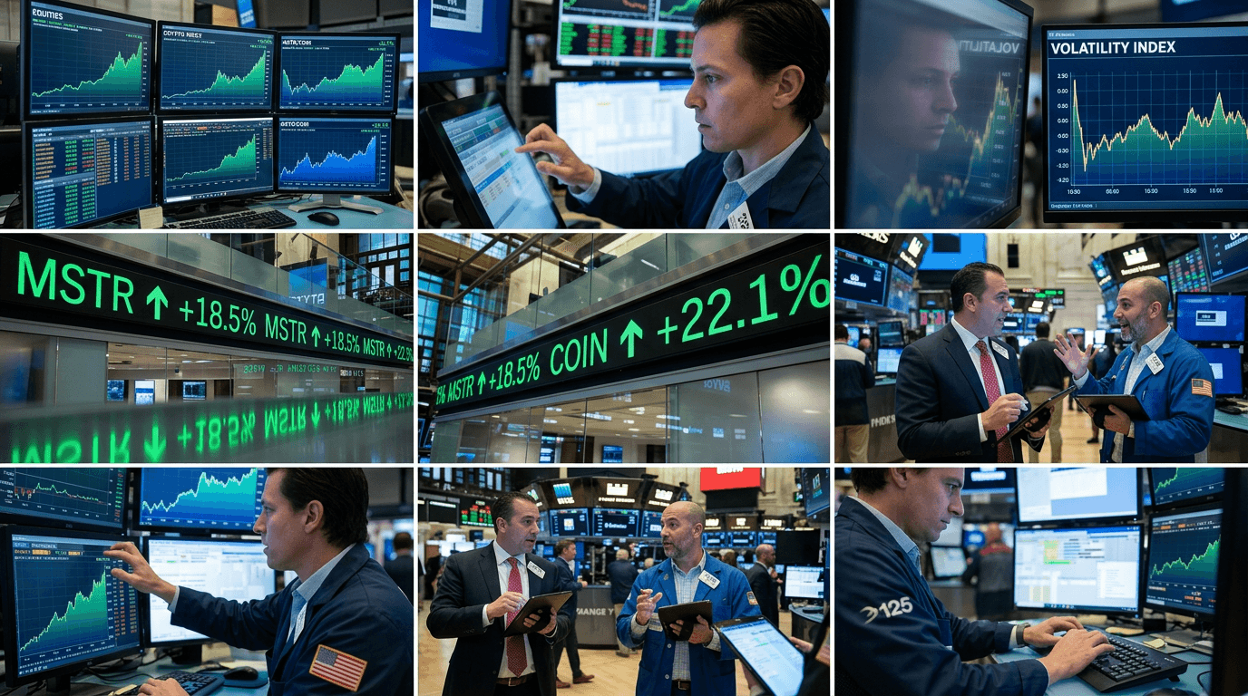 Crypto-Linked Stocks Surge: What The Rally Signals For Risk Appetite