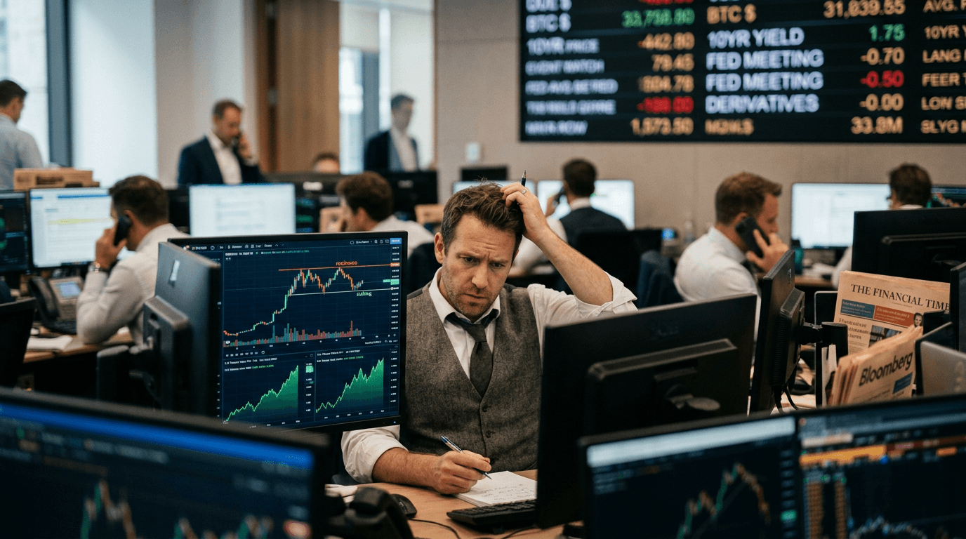Bitcoin’s Double‑Top Watch: How Traders Read Fed Rhetoric and Derivatives