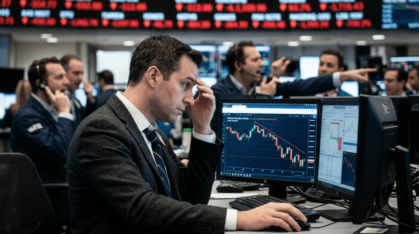 Nasdaq-100 Futures Slide As Markets Reprice A More Hawkish Fed