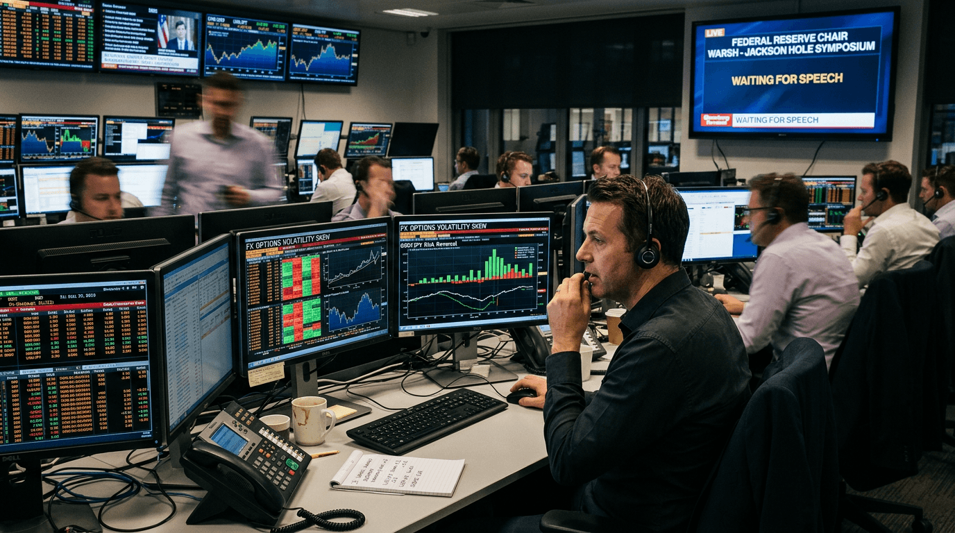 Forex Traders Brace for an Asymmetric Dollar Shock at Jackson Hole