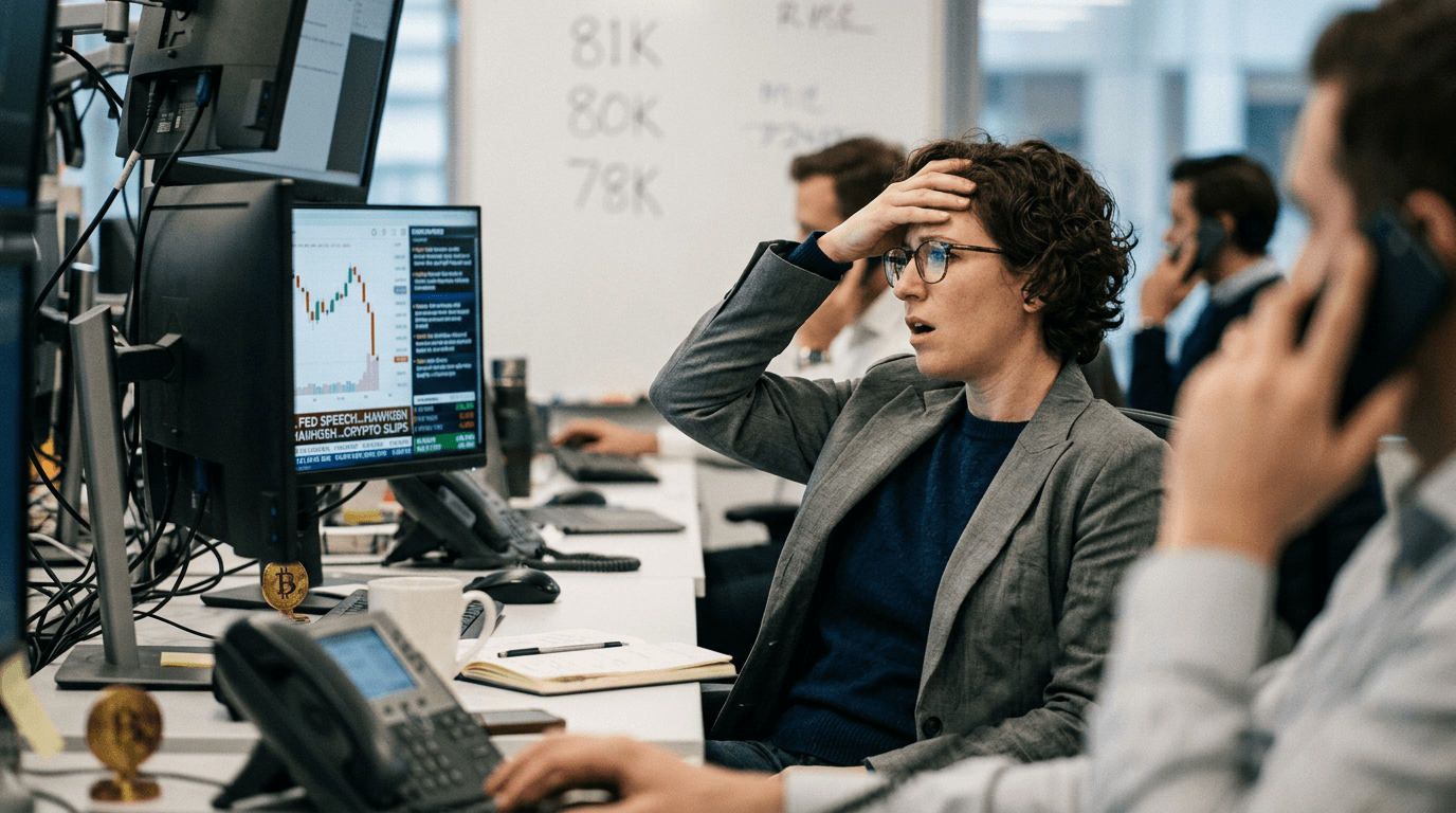 Bitcoin Holds Near $78K as Fed-Driven Volatility Tests Traders
