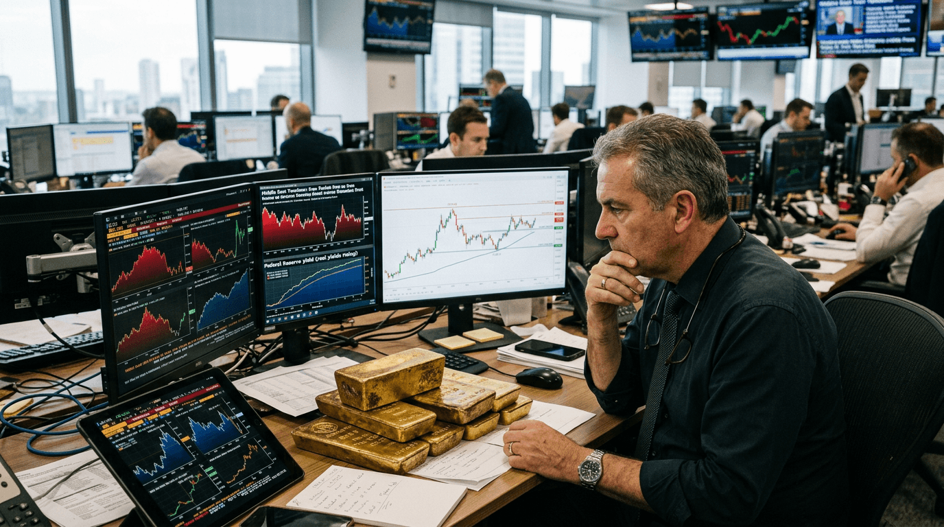 Gold’s Balancing Act: Safe-Haven Support vs Higher-For-Longer Rates