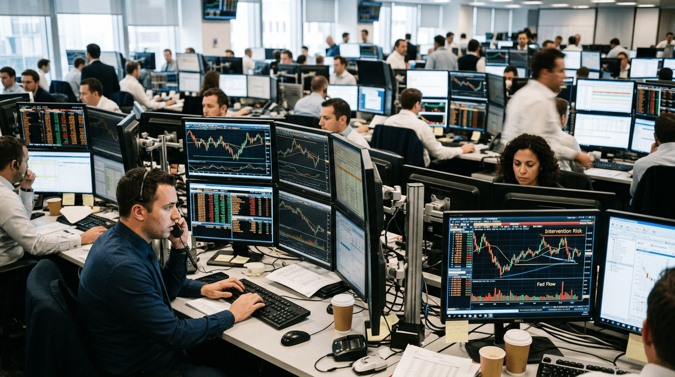 FX Majors Jolt as Fed and BOJ Bets Shift into Month-End