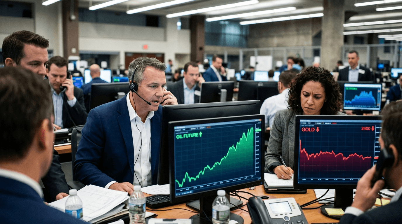 Oil Climbs on Conflict While Gold Wavers Near $4,400