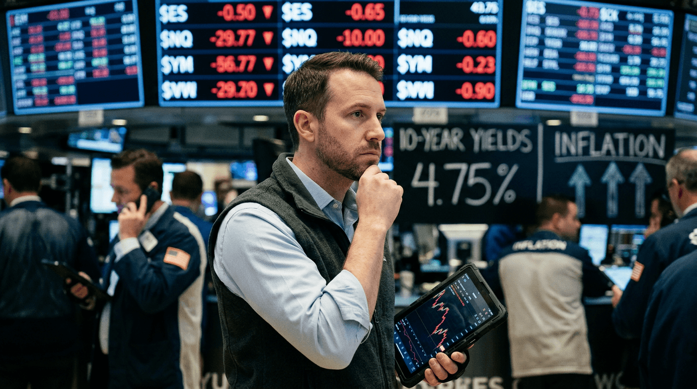 US Index Futures Pause As Yields Bite Into Risk Appetite