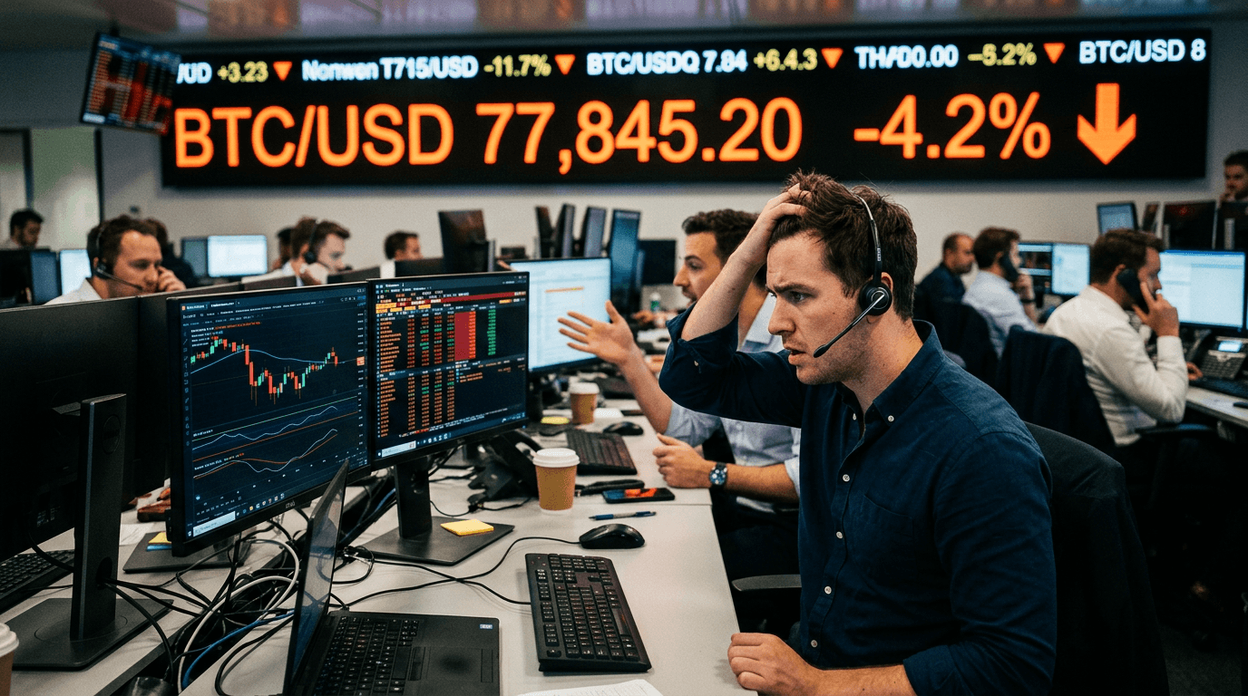 Bitcoin’s $78K Break: How a US‑Iran Shock Triggered a Crypto Risk‑Off Move