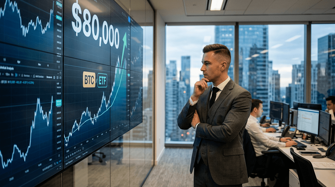 Bitcoin ETFs Crowd Back In At $80K: Will The Rally Hold?