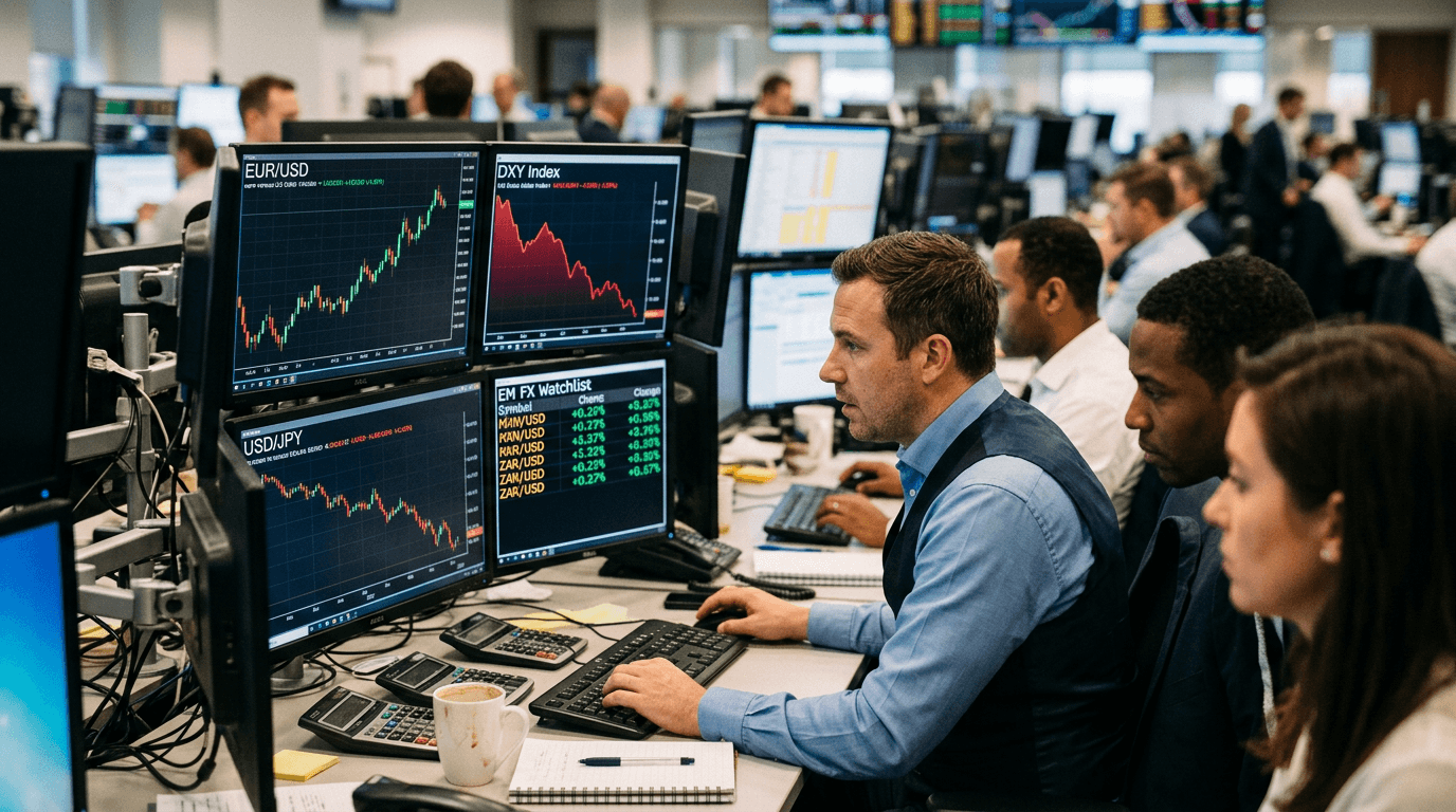 Yen Strength, Softer Dollar: How EUR/USD and EM FX Are Repricing Risk